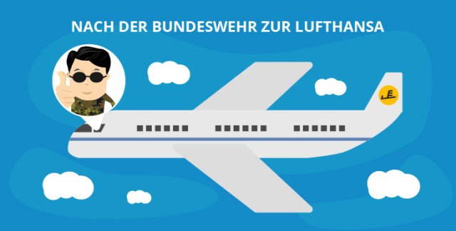 Nach der Bundeswehr zur Lufthansa