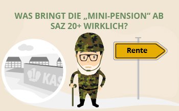 Was steckt hinter der „Mini-Pension“ für SaZ 25?