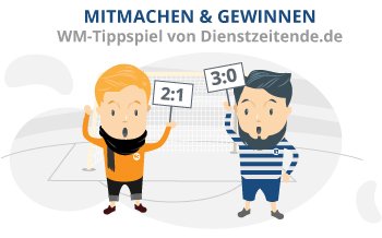 WM-Tippspiel von Dienstzeitende.de