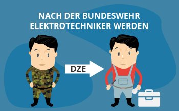 Nach der Bundeswehr Elektrotechniker werden